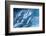 Iceland, Skaftafell National Park, Blue details of Vatnajokull Ice Caves.-Ellen Goff-Framed Photographic Print