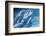 Iceland, Skaftafell National Park, Blue details of Vatnajokull Ice Caves.-Ellen Goff-Framed Photographic Print