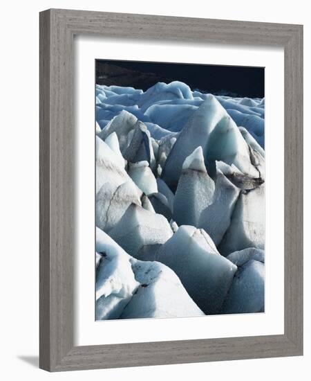 Iceland, Svinafellsjokull. Iceberg.-Rick Daley-Framed Photographic Print