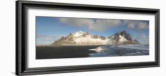 Iceland Vestrahorn Mountain In Stokksnes-Philippe Manguin-Framed Photographic Print