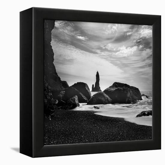 Iceland Vik Rocks-Nina Papiorek-Framed Premier Image Canvas