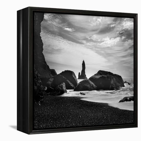 Iceland Vik Rocks-Nina Papiorek-Framed Premier Image Canvas