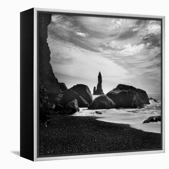 Iceland Vik Rocks-Nina Papiorek-Framed Premier Image Canvas