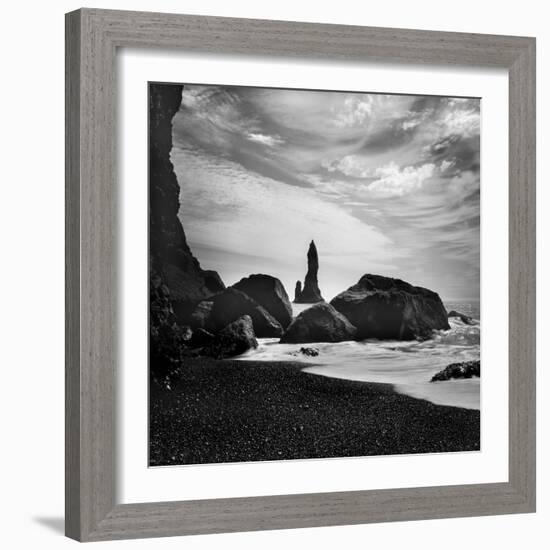 Iceland Vik Rocks-Nina Papiorek-Framed Photographic Print