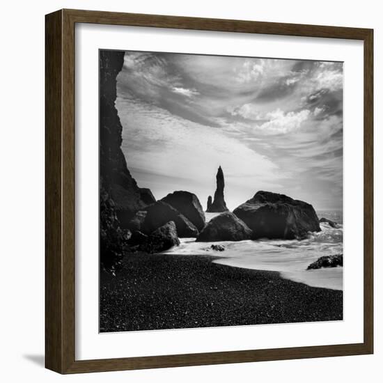 Iceland Vik Rocks-Nina Papiorek-Framed Photographic Print