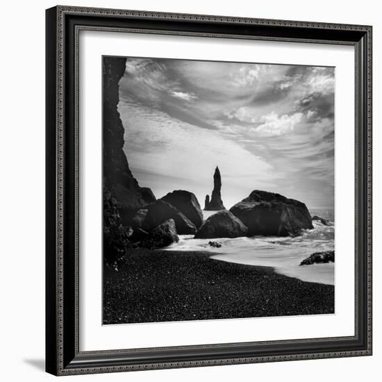 Iceland Vik Rocks-Nina Papiorek-Framed Photographic Print