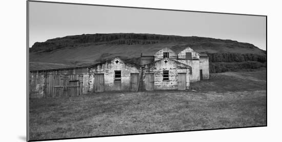 Iceland Warehouse B&W-Moises Levy-Mounted Photographic Print