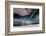 Iceland, West Fjords, Aurora Borealis, Aurora Borealis About the Dyrafjördur Close Pingeyri-Bernd Rommelt-Framed Photographic Print