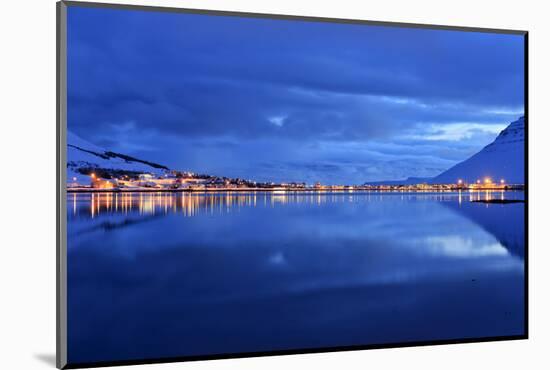 Iceland, West Fjords, View About the Skutulusfjördur on Isafjördur-Bernd Rommelt-Mounted Photographic Print