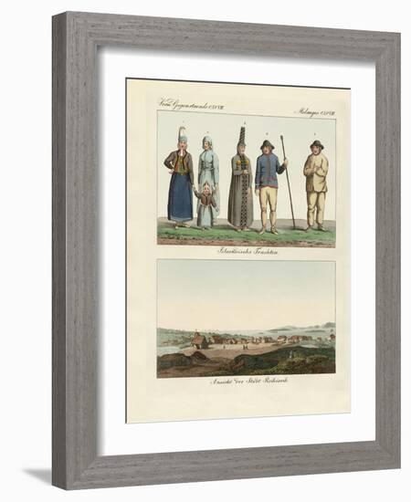 Icelandic Dresses-null-Framed Giclee Print