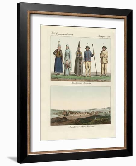 Icelandic Dresses-null-Framed Giclee Print