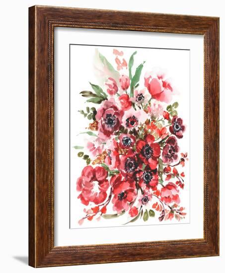 Icelandic Poppies II-Ania Zwara-Framed Art Print