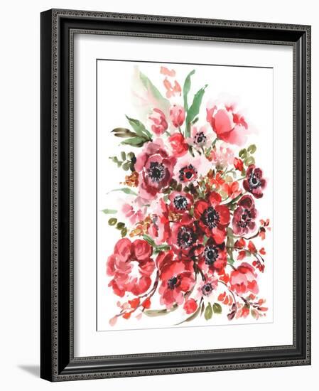 Icelandic Poppies II-Ania Zwara-Framed Art Print