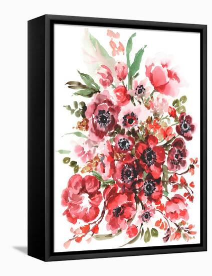 Icelandic Poppies II-Ania Zwara-Framed Stretched Canvas