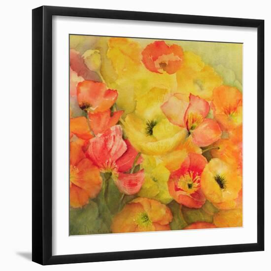 Icelandic Poppies Nudicaule-Karen Armitage-Framed Giclee Print