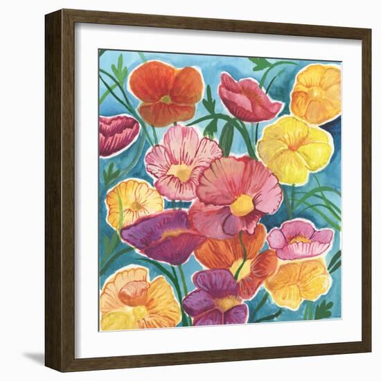 Icelandic Poppies-Elizabeth Rider-Framed Giclee Print