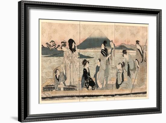 Ichi Fuji Ni Taka San Nasubi-null-Framed Giclee Print