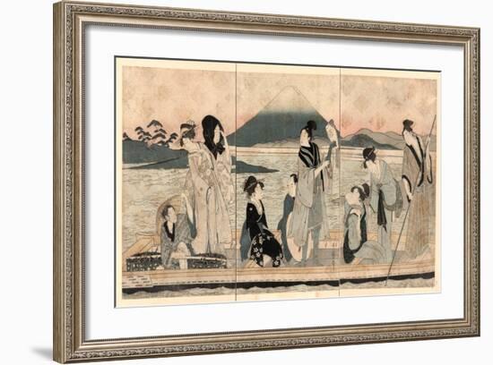 Ichi Fuji Ni Taka San Nasubi-null-Framed Giclee Print