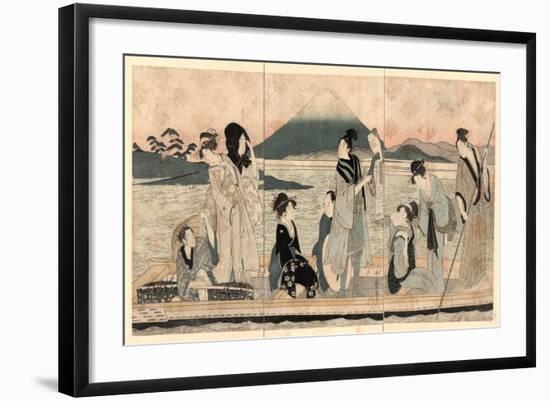 Ichi Fuji Ni Taka San Nasubi-null-Framed Giclee Print