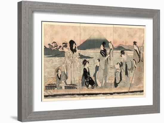 Ichi Fuji Ni Taka San Nasubi-null-Framed Giclee Print