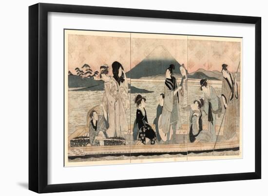 Ichi Fuji Ni Taka San Nasubi-null-Framed Giclee Print