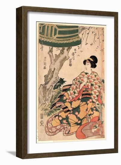 Ichikawa Dannosuke No Tsunajo-Utagawa Toyokuni-Framed Giclee Print