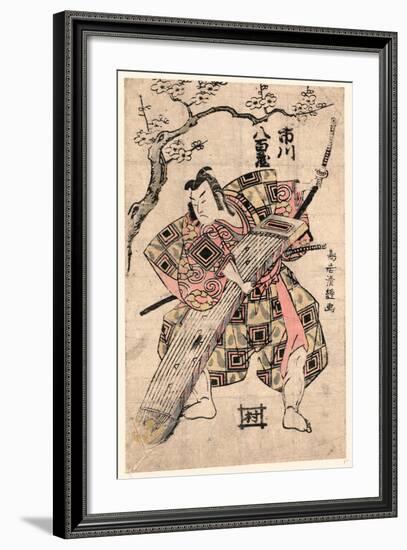 Ichikawa Yaozo-Torii Kiyotsune-Framed Giclee Print