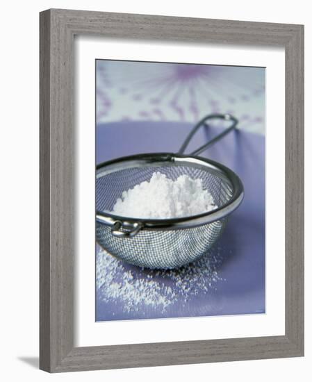 Icing Sugar in a Sieve-Véronique Leplat-Framed Photographic Print