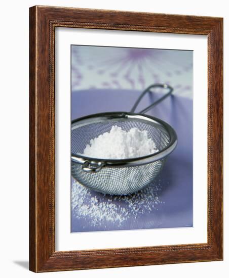 Icing Sugar in a Sieve-Véronique Leplat-Framed Photographic Print