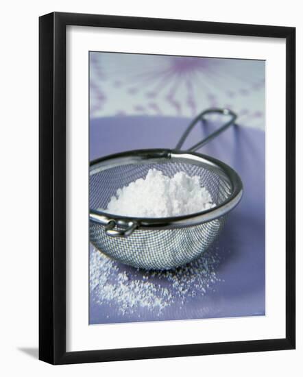 Icing Sugar in a Sieve-Véronique Leplat-Framed Photographic Print
