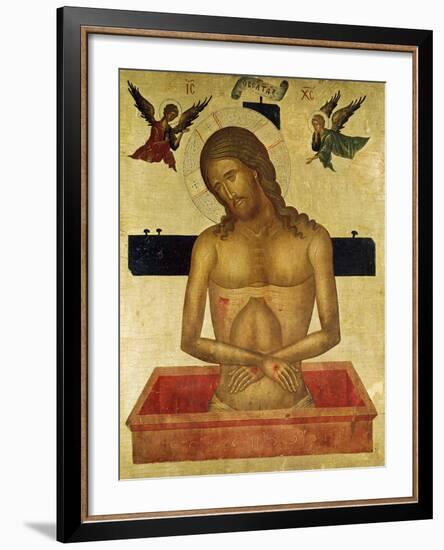 Icon Depicting Christ in the Tomb-null-Framed Giclee Print