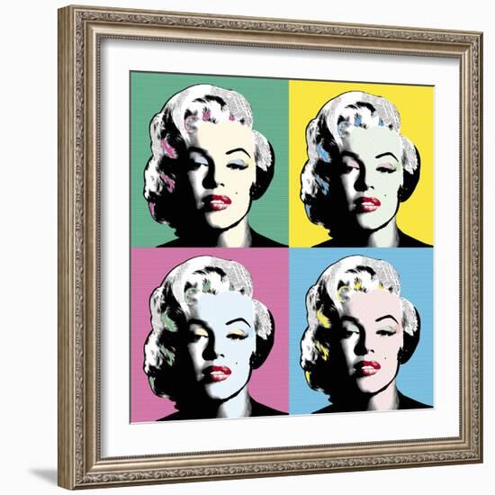 Icon in Colour-Clara Wells-Framed Giclee Print