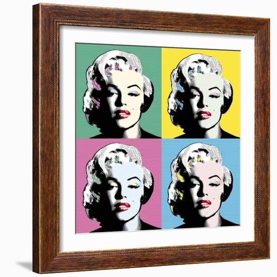 Icon in Colour-Clara Wells-Framed Giclee Print