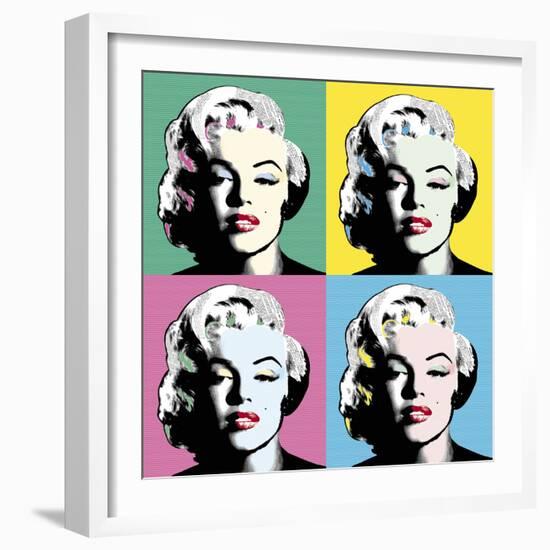 Icon in Colour-Clara Wells-Framed Giclee Print