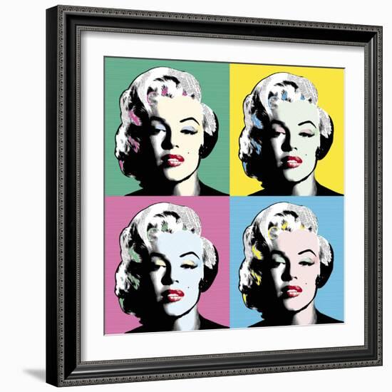 Icon in Colour-Clara Wells-Framed Giclee Print