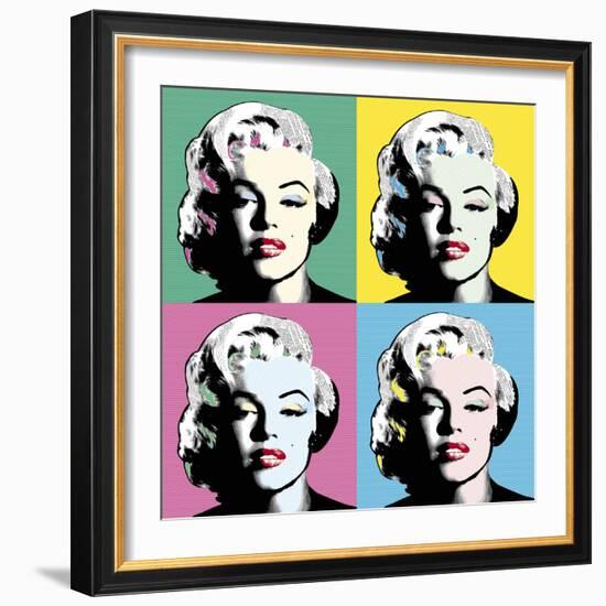 Icon in Colour-Clara Wells-Framed Giclee Print