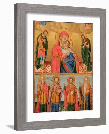 Icon in Saint Dimitrios Orthodox Church, Thessaloniki, Macedonia, Greece, Europe-Godong-Framed Photographic Print