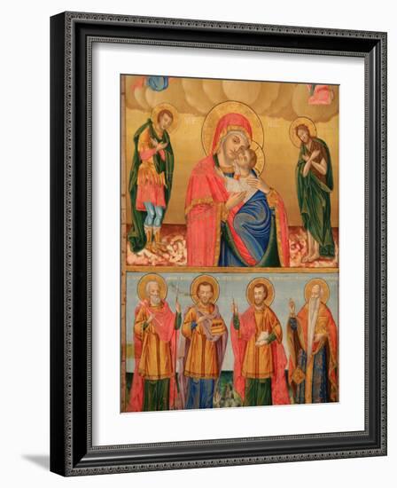 Icon in Saint Dimitrios Orthodox Church, Thessaloniki, Macedonia, Greece, Europe-Godong-Framed Photographic Print