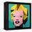 Icon Marilyn-Enrico Varrasso-Framed Stretched Canvas