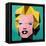 Icon Marilyn-Enrico Varrasso-Framed Stretched Canvas