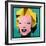 Icon Marilyn-Enrico Varrasso-Framed Art Print