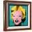 Icon Marilyn-Enrico Varrasso-Framed Art Print