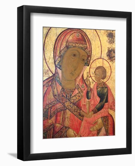 Icon, Mstera, Vladimir Region, Russia-Ivan Vdovin-Framed Photographic Print