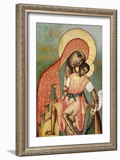 Icon of the Virgin Eleousa of Kykkos-Simon Ushakov-Framed Giclee Print