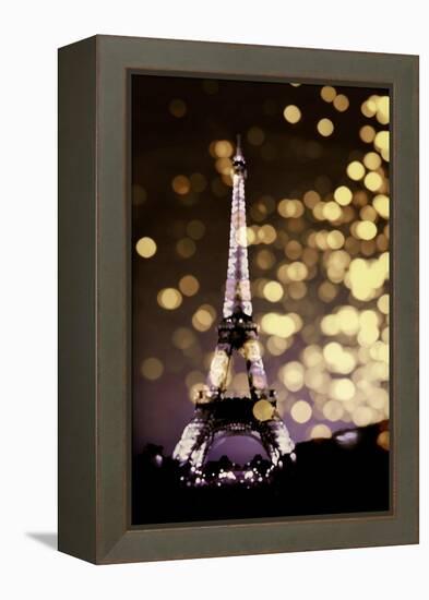 Icon-Paris-Kate Carrigan-Framed Stretched Canvas