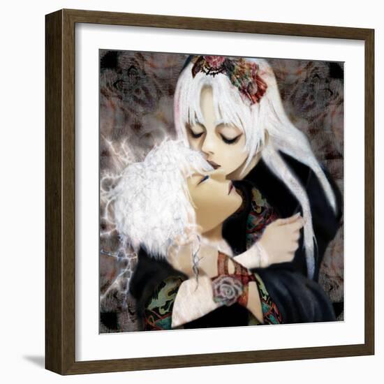 Icon-Meiya Y-Framed Giclee Print