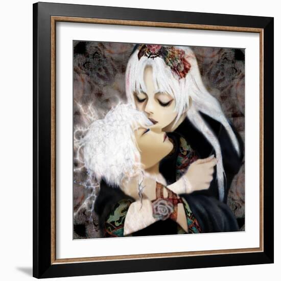 Icon-Meiya Y-Framed Giclee Print