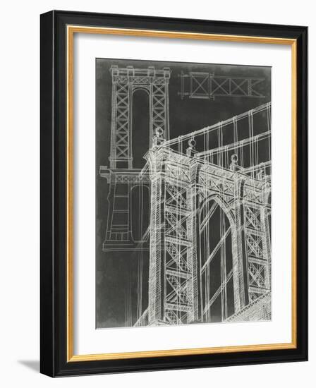 Iconic Blueprint I-Ethan Harper-Framed Art Print