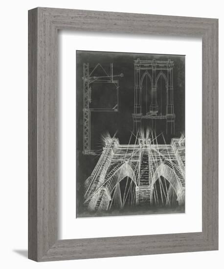 Iconic Blueprint IV-Ethan Harper-Framed Premium Giclee Print