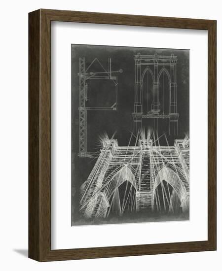 Iconic Blueprint IV-Ethan Harper-Framed Premium Giclee Print